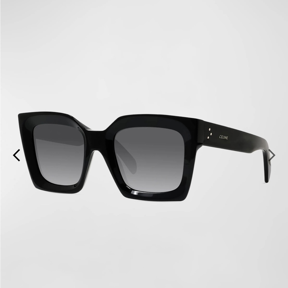 CELINE 51mm polarized square acetate sunglasses
